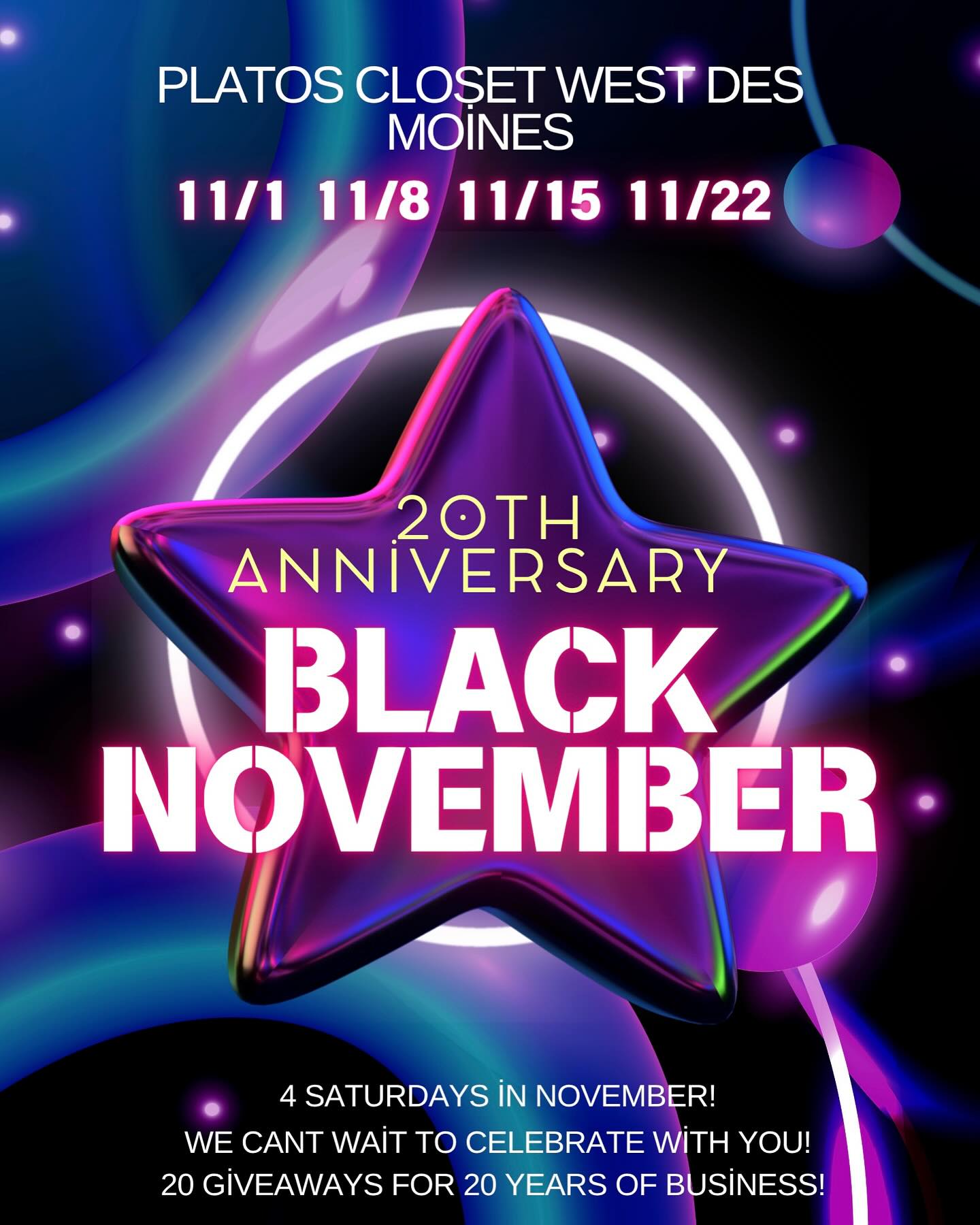Black November Events